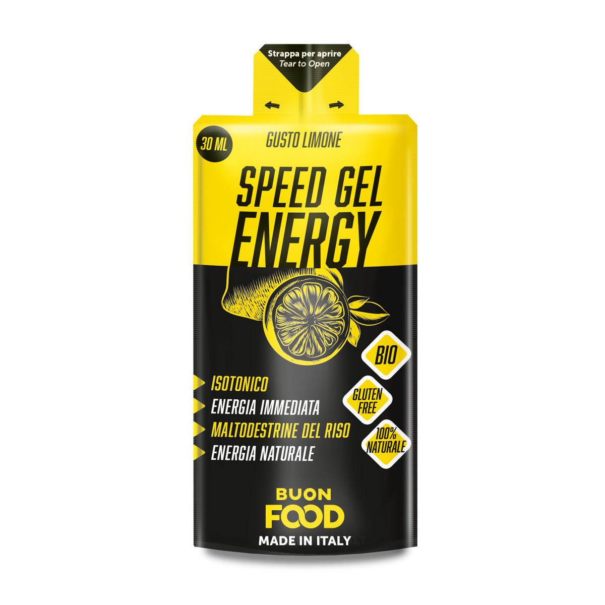Gel isotonico limone Speed Gel Energy 30 ml