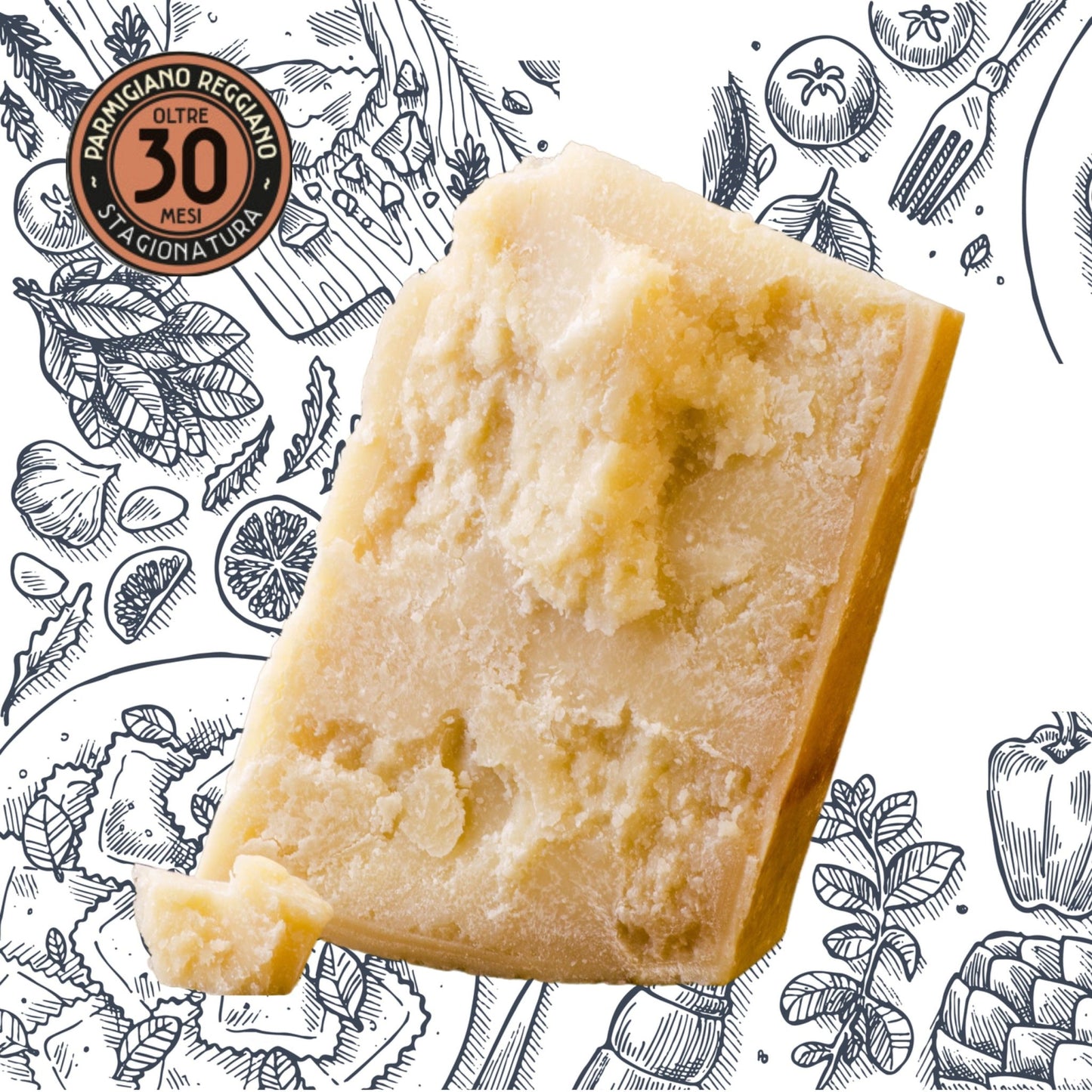 Parmigiano Reggiano 30 Mesi 1 Kg