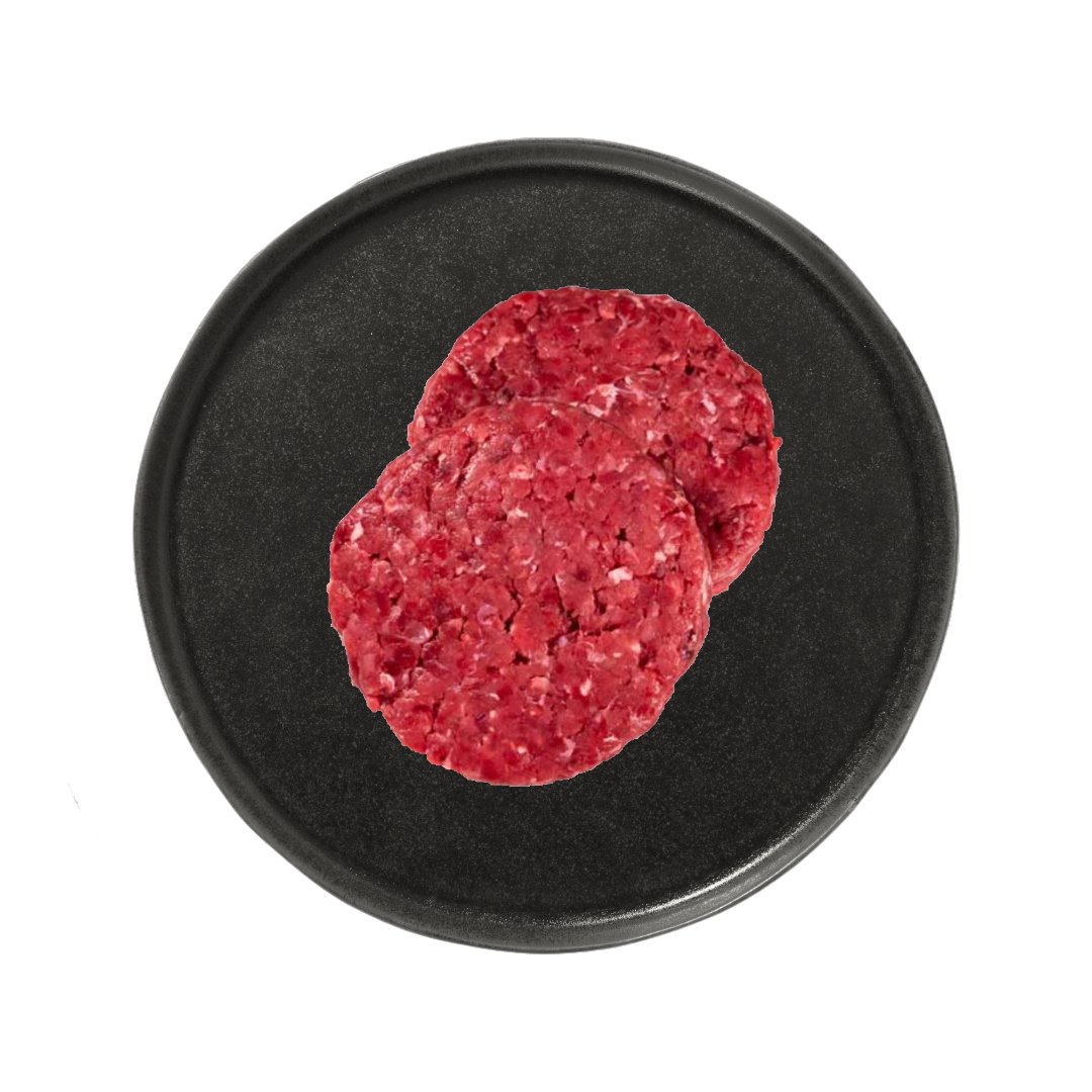 Hamburger di bovino adulto piemontese " 2 pezzi da 0,125 kg cad."