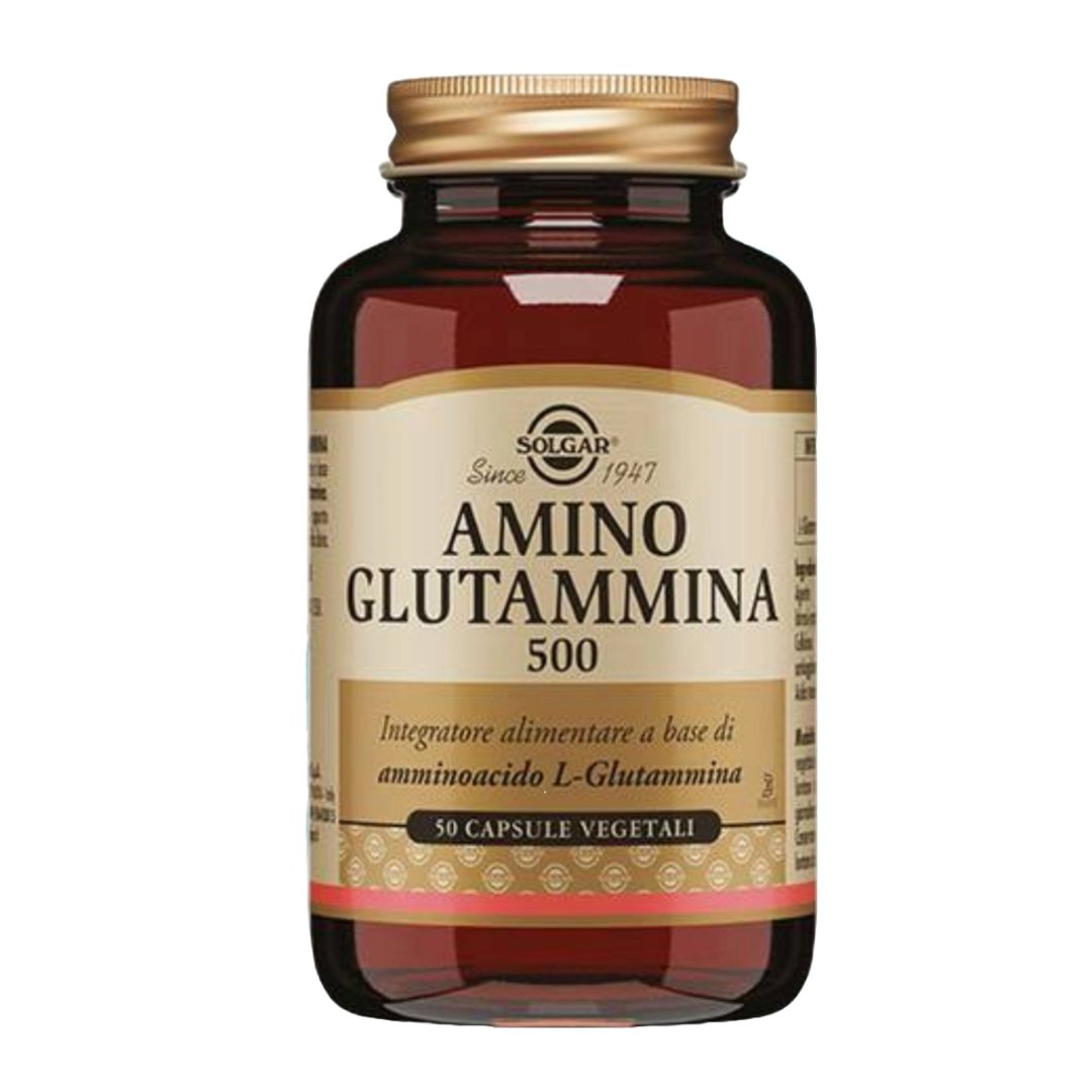 Amino Glutammina 500 50 cps vegetali - 4Nutrition