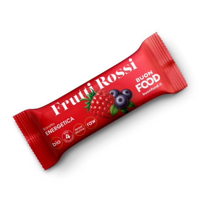 Barretta Energetica FRUTTI ROSSI - 4Nutrition