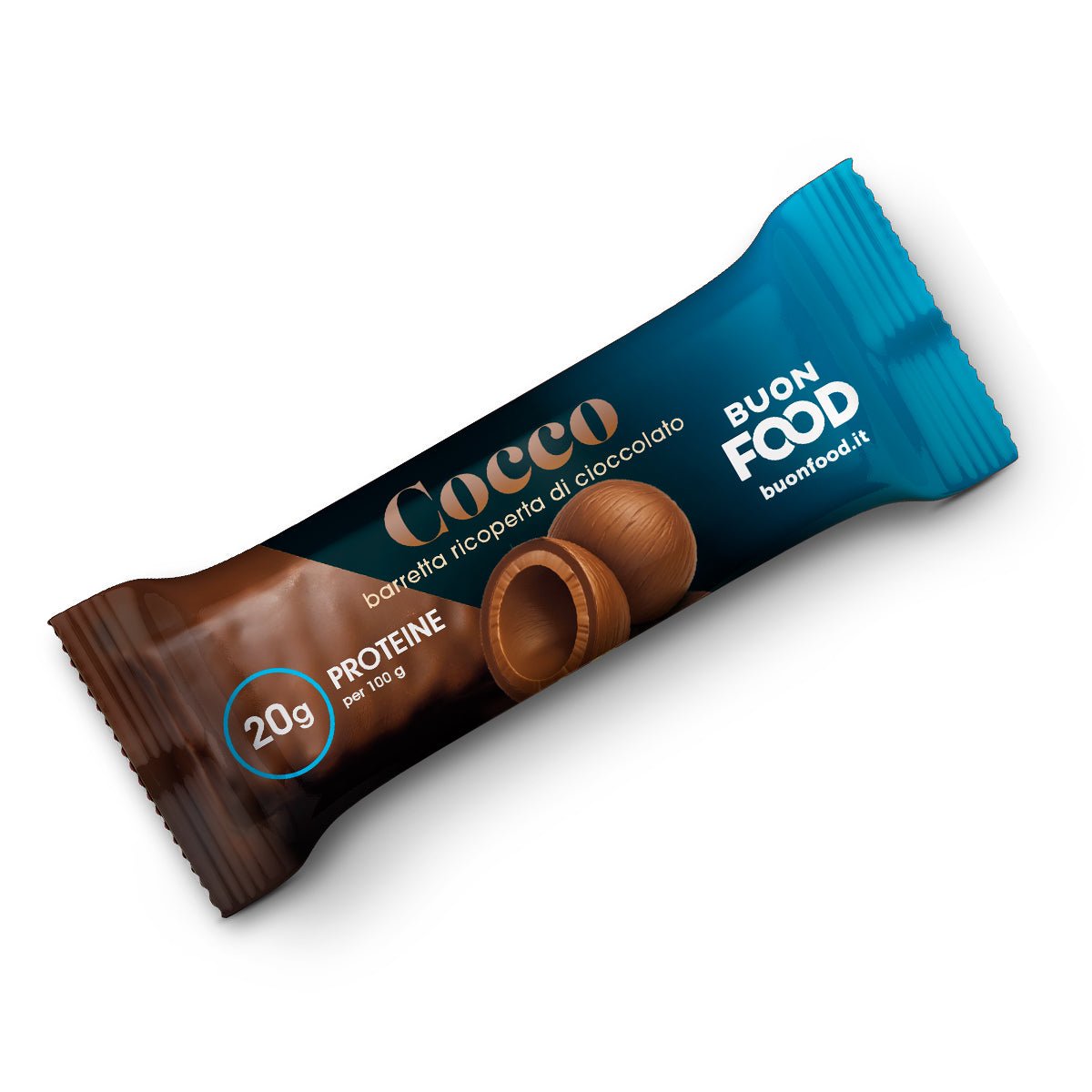 Barretta Proteica RICOPERTA DI CIOCCOLATO COCCO - 4Nutrition