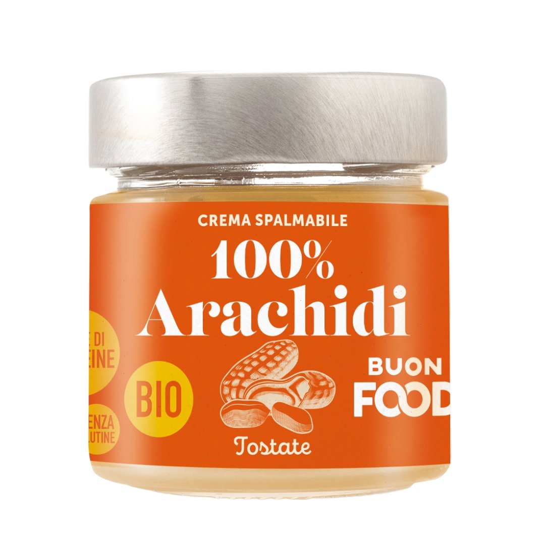 Crema di Arachidi 100%200 gr. - 4Nutrition