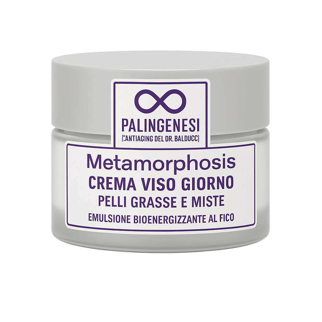 Crema viso giorno pelli grasse e miste 50 ml. - 4Nutrition