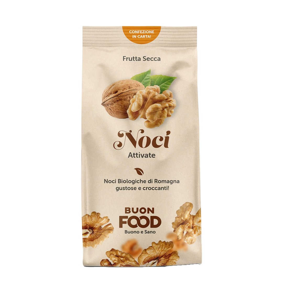 Frutta Secca Attivata NOCI DI ROMAGNA 200 gr. - 4Nutrition