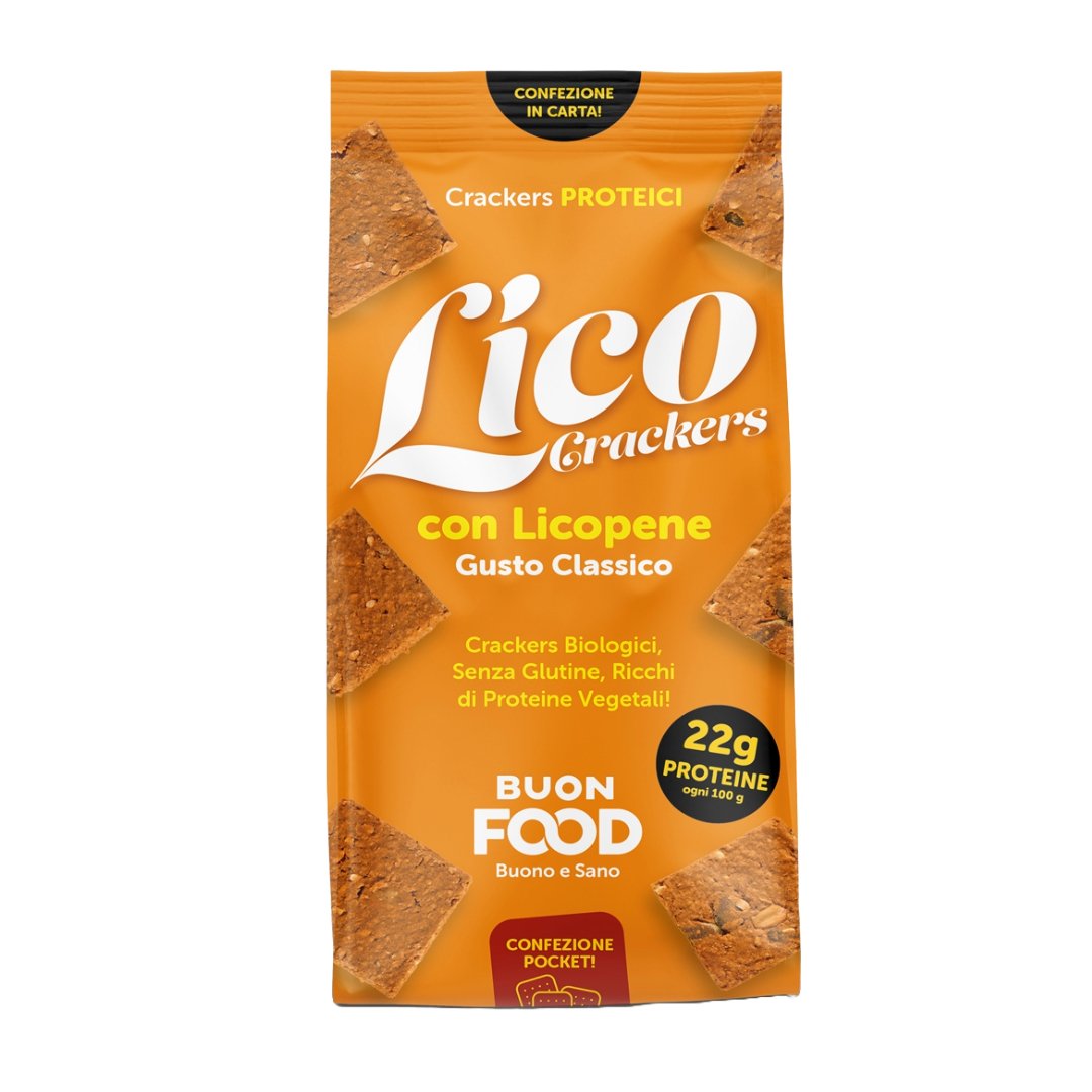 Lico Crackers Proteici Gusto Classico 100 gr. - 4Nutrition