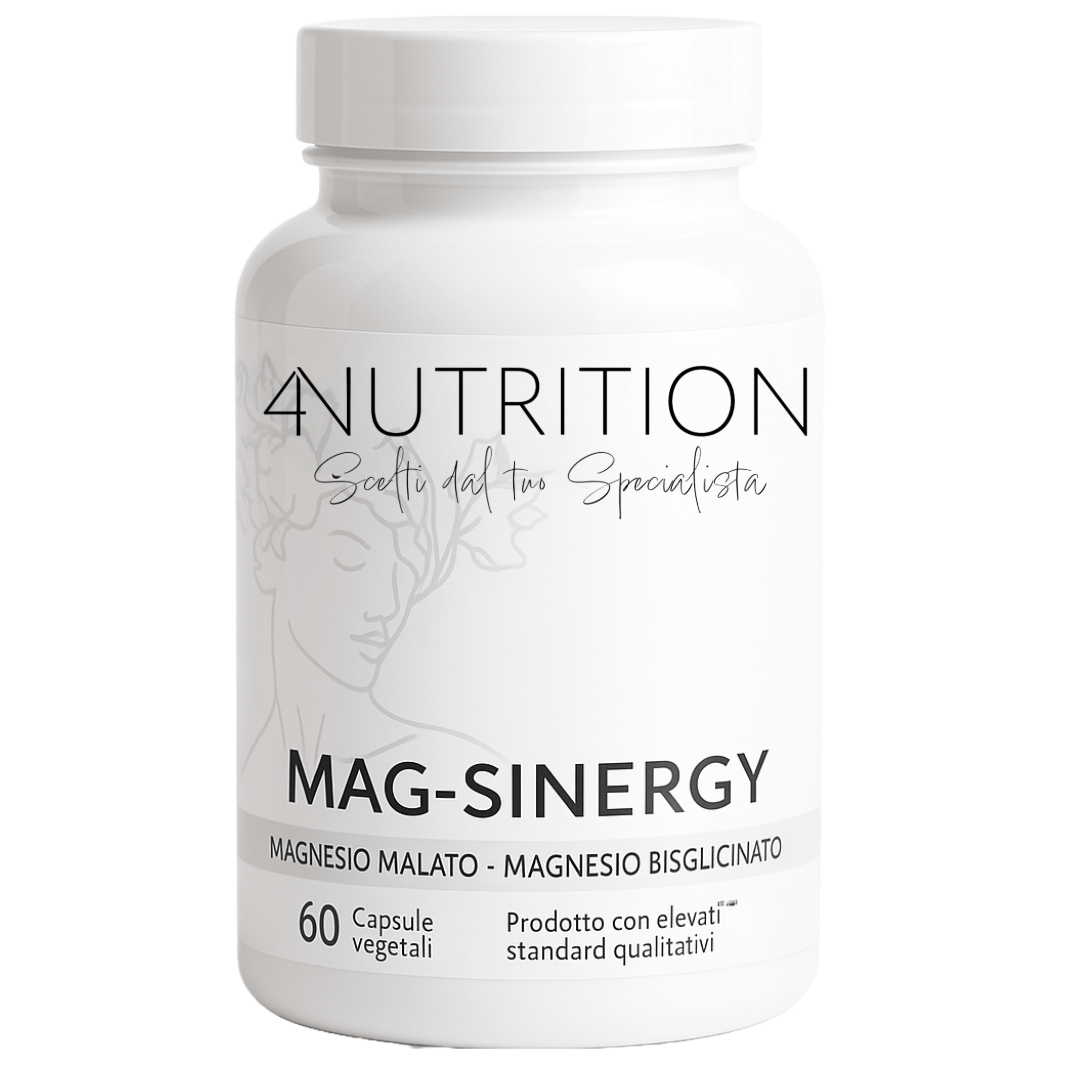 Mag - sinergy 60 cps - 4Nutrition