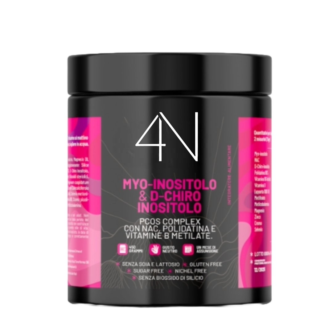 Myo - inositolo 450 gr - 4Nutrition