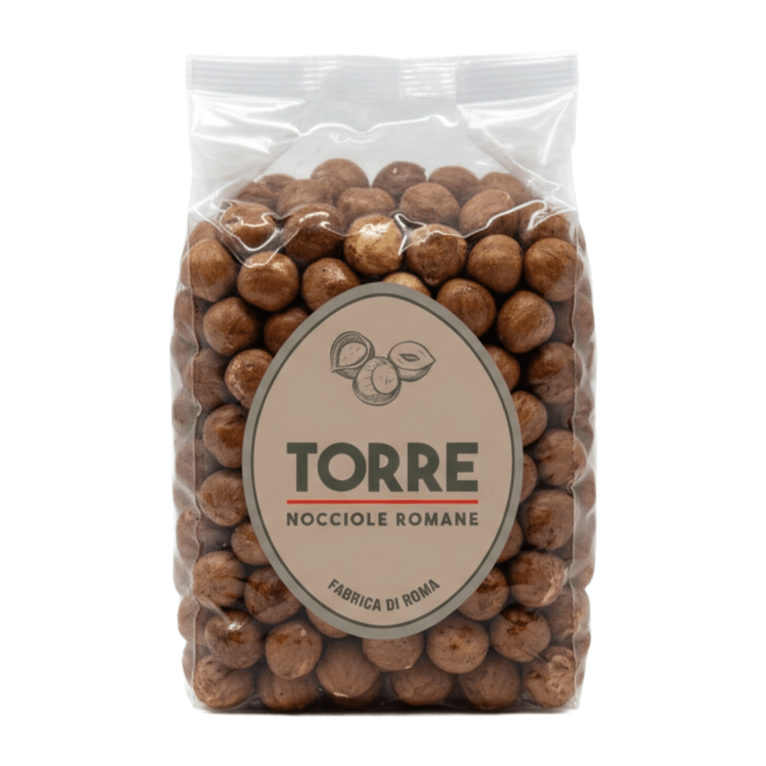 Nocciole Romane Sgusciate Crude 500 g - 4Nutrition
