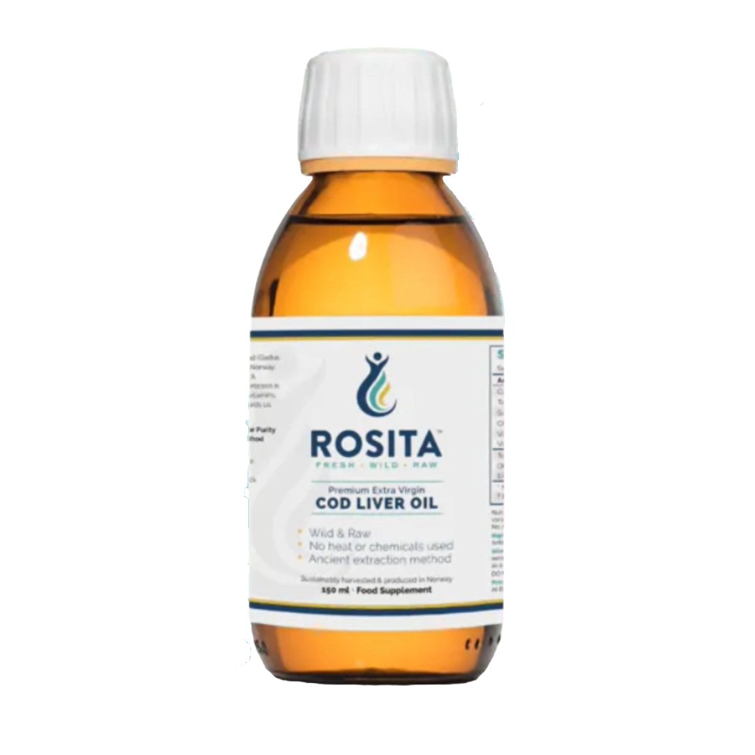 Olio di fegato di merluzzo extra vergine Rosita - 4Nutrition