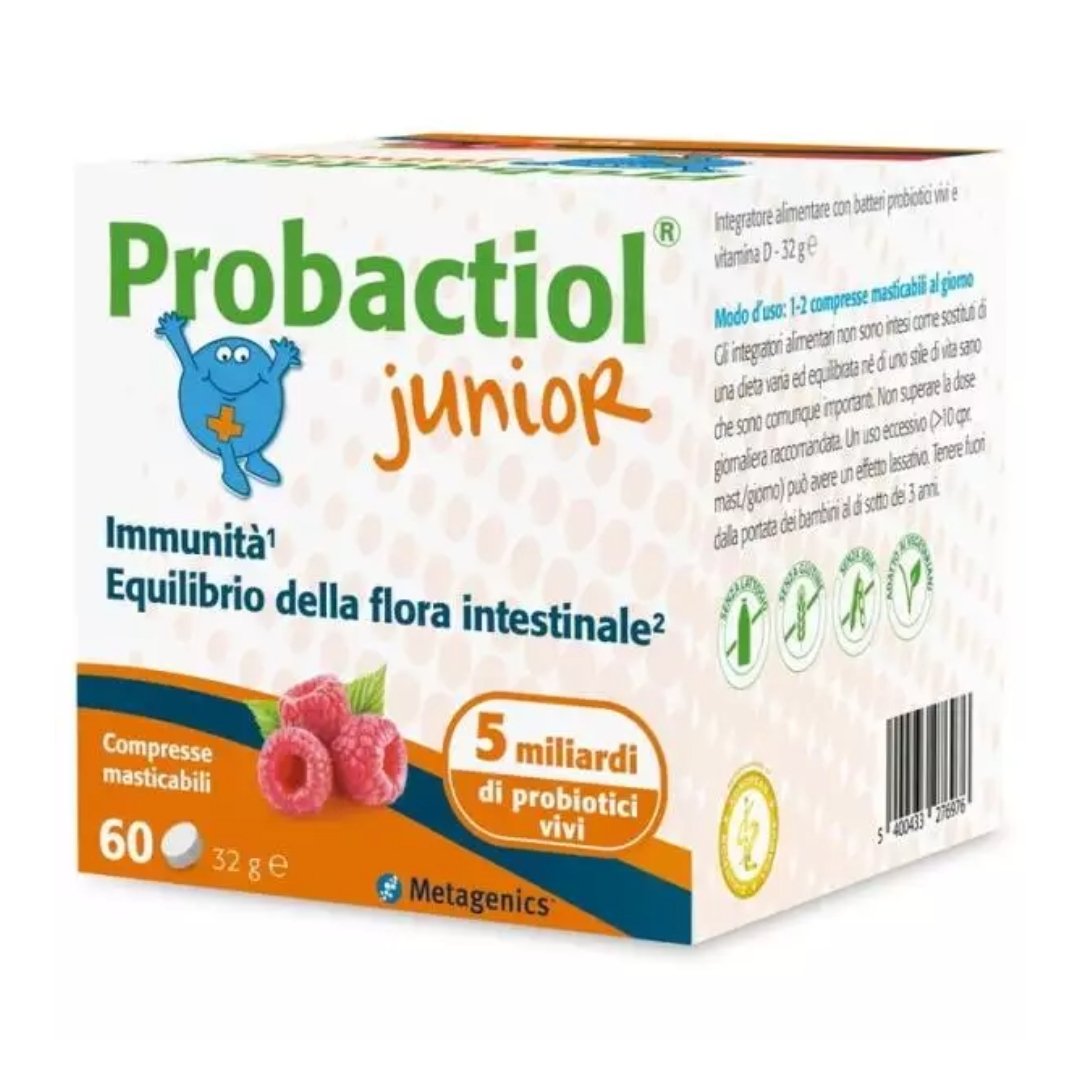 Probactiol Junior 30 cpr masticabili - 4Nutrition