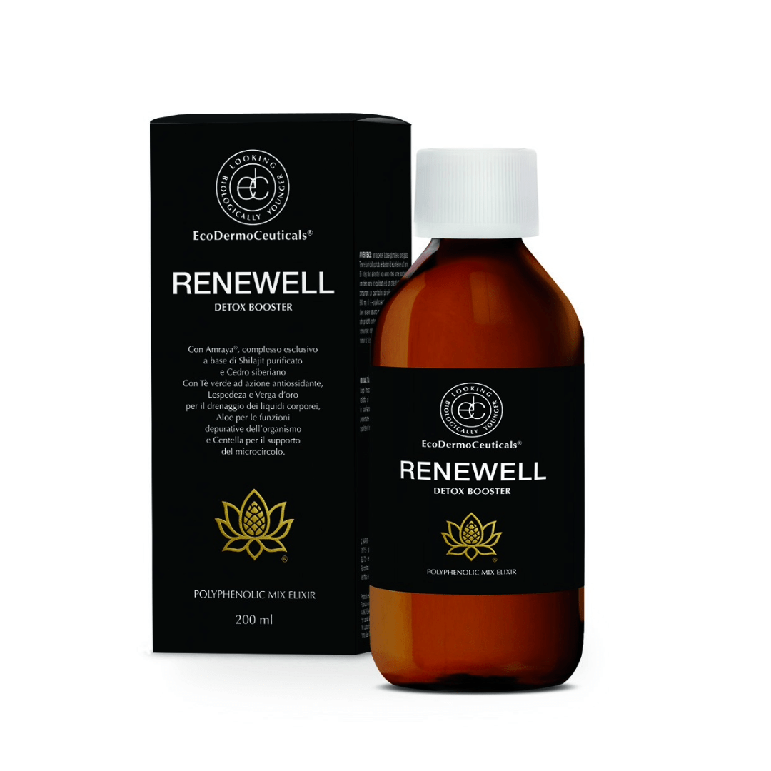 Renewell Detox Booster Polyphenolic Mix Elixir 200ml - 4Nutrition