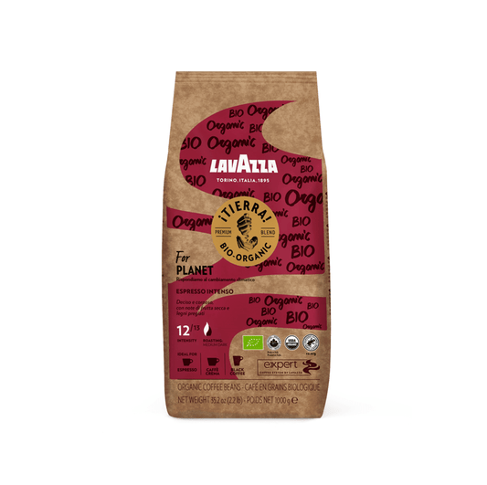 1 kg caffè in grani Lavazza Tierra bio intenso - 4Nutrition