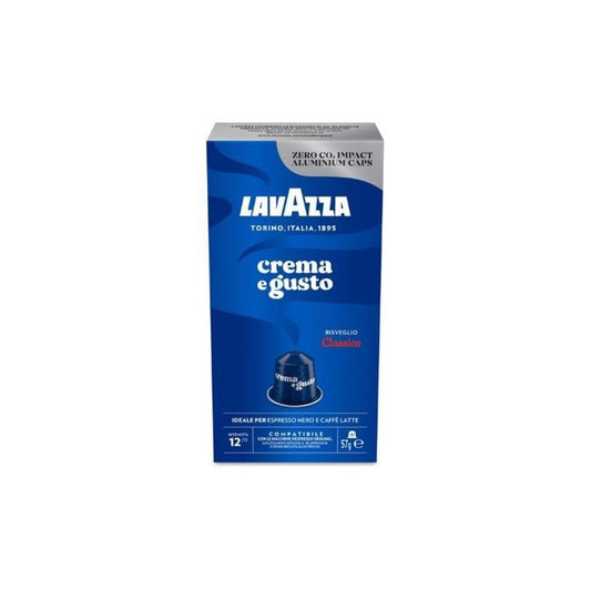 100 capsule Lavazza compatibili Nespresso in alluminio crema e gusto classico - 4Nutrition