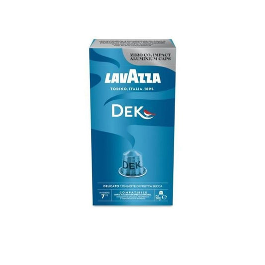 100 capsule Lavazza compatibili Nespresso in alluminio decaffeinato - 4Nutrition