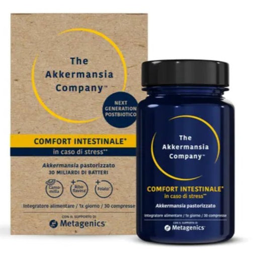Akkermansia comfort intestinale 30 compresse