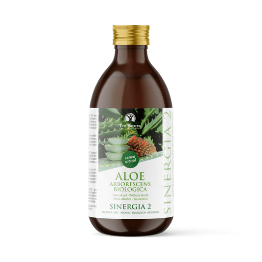 Aloe Arborescens e Miele Padre Zago | SINERGIA 2 | 500ml - Senza Distillato - 4Nutrition