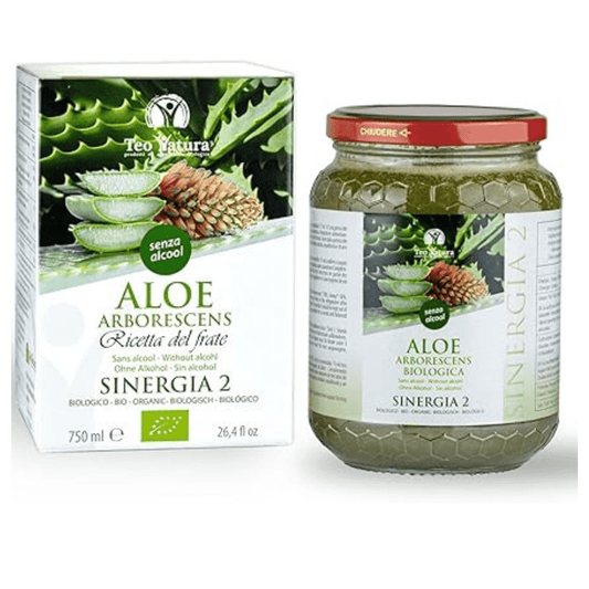 Aloe Arborescens Padre Zago senza Distillato - SINERGIA 2 - 750ml - 4Nutrition