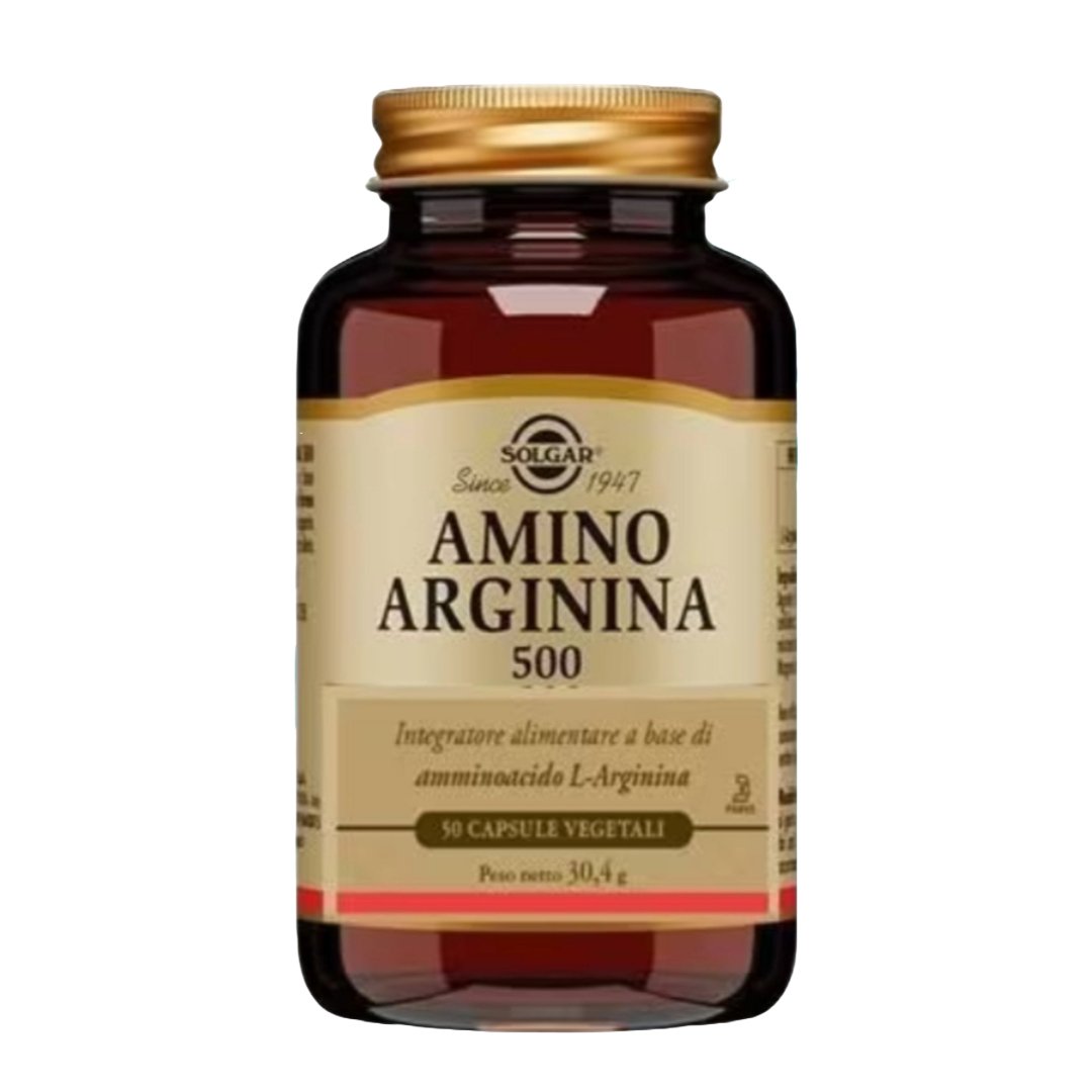 Amino Arginina 500 50 cps vegetali - 4Nutrition