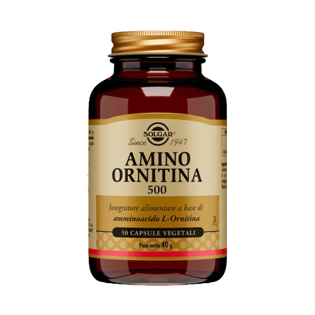 Amino Ornitina 500 50 cps vegetali - 4Nutrition