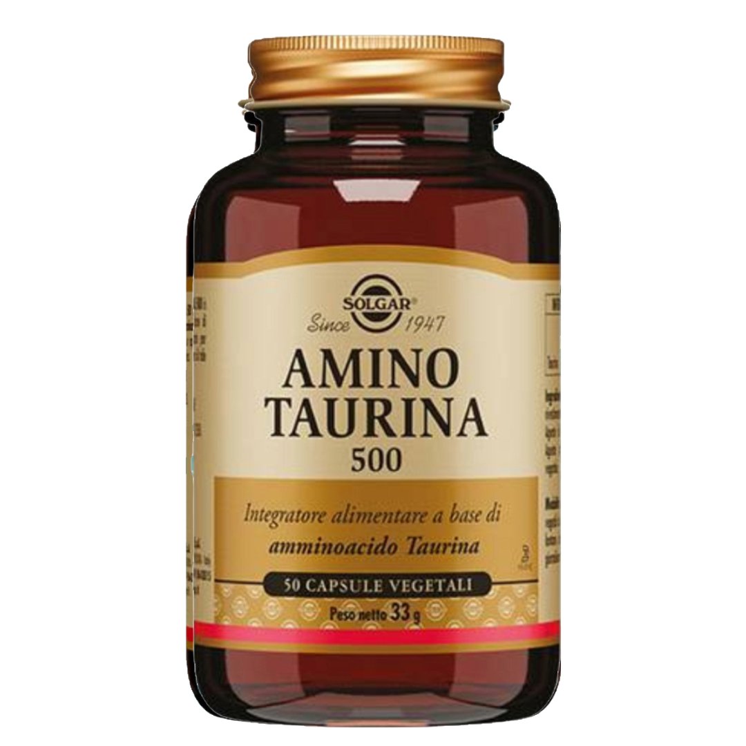 Amino Taurina 500 50 cps vegetali - 4Nutrition