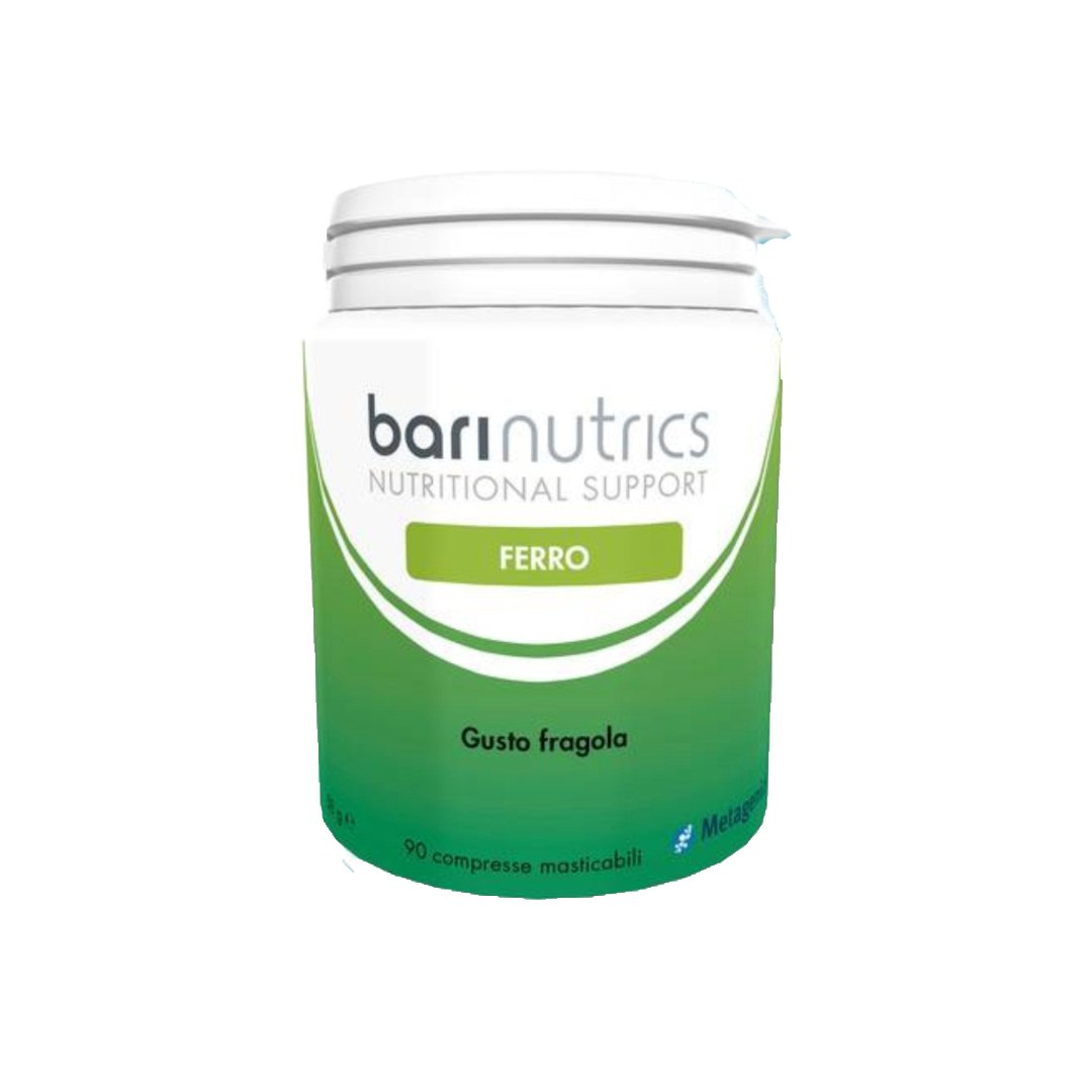 Barinutrics ferro fragola 90 compresse masticabili - 4Nutrition