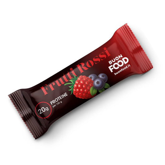 Barretta Proteica FRUTTI ROSSI - 4Nutrition
