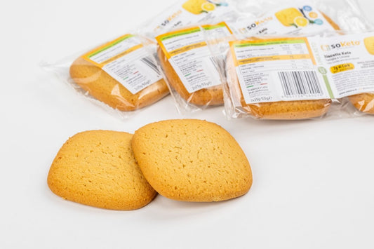Biscotti Keto Vaniglia e Limone - 4Nutrition