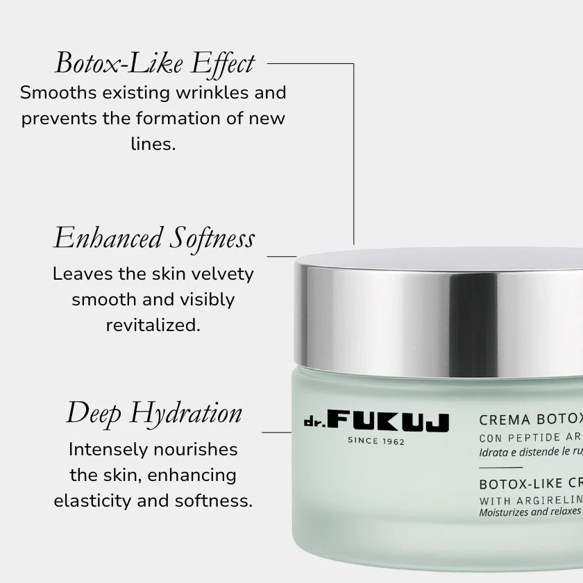 Crema Botox - Like con Peptide Argireline® - 4Nutrition