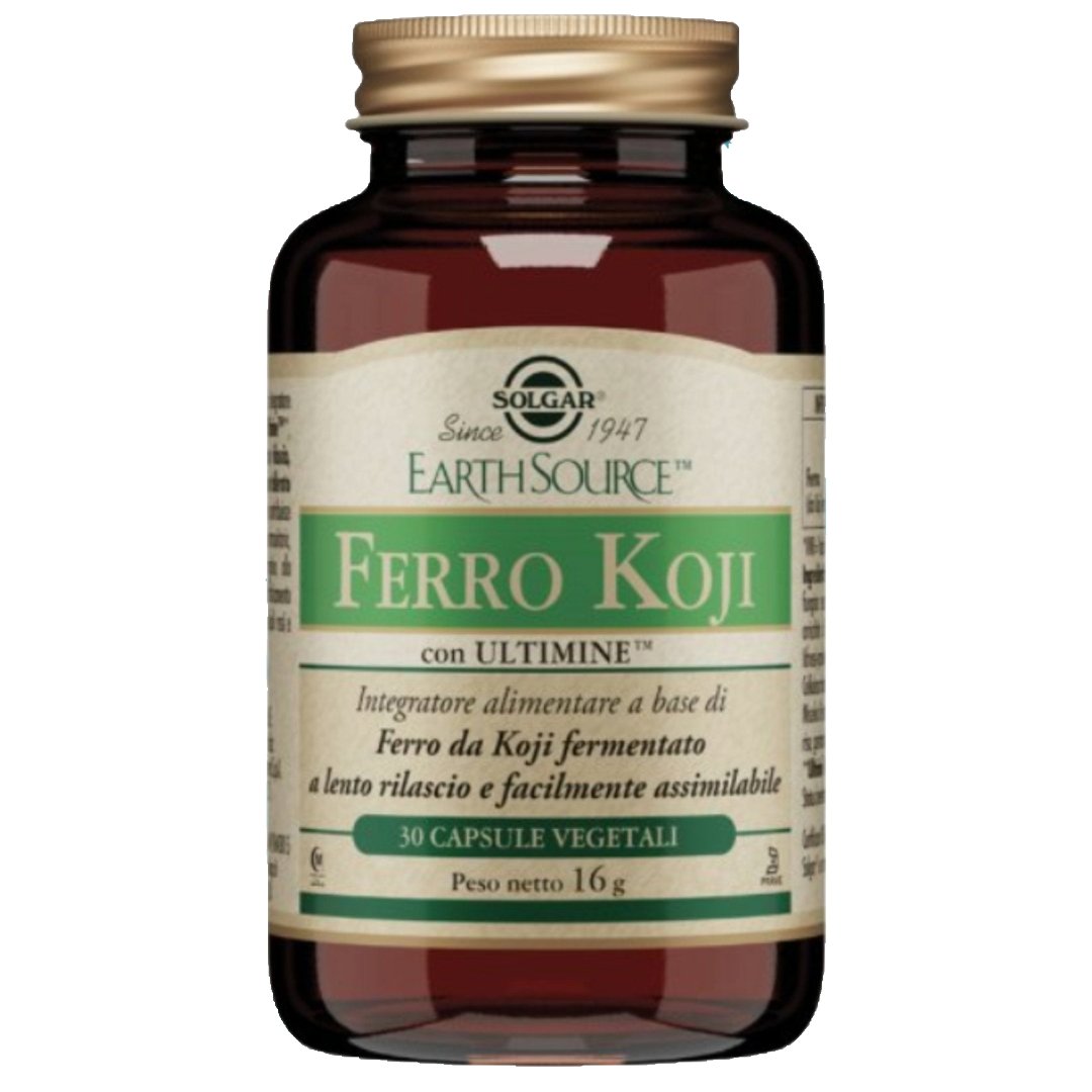 Ferro Koji 30 cps vegetali - 4Nutrition