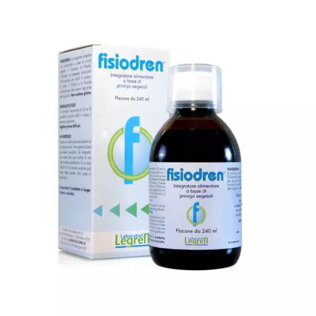 Fisiodren soluzione drenante depurativo 240 ml - 4Nutrition