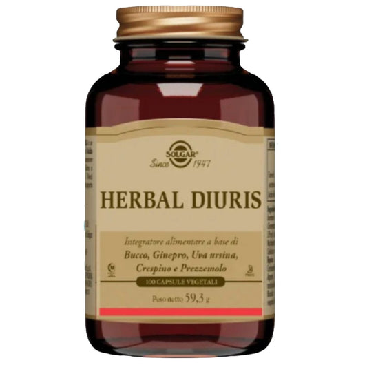 Herbal Diuris 100 cps vegetali - 4Nutrition