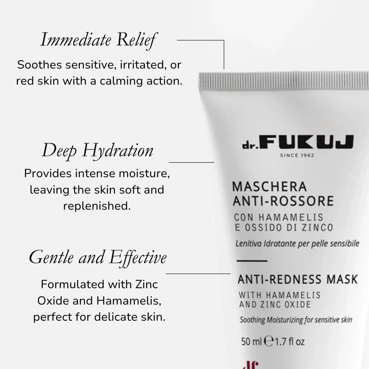 Maschera Antirossore Lenitiva - 4Nutrition