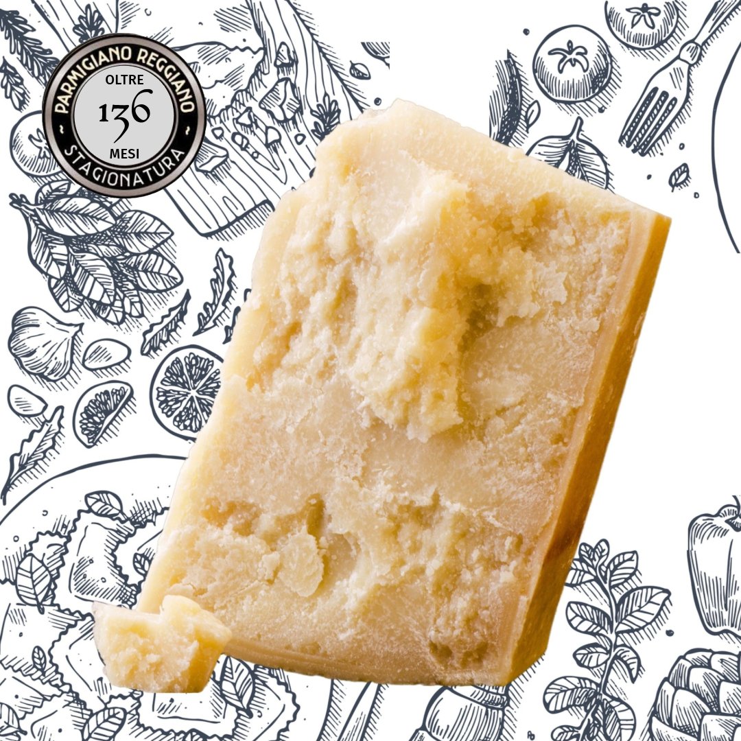 Parmigiano Reggiano 136 Mesi 1 Kg - 4Nutrition