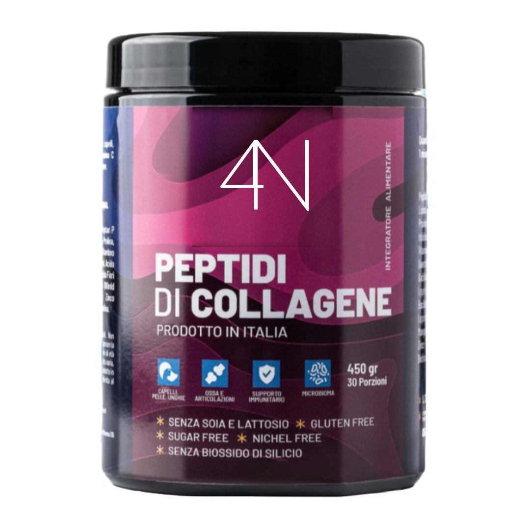 Peptidi di collagene gusto cacao 450 gr. - 4Nutrition