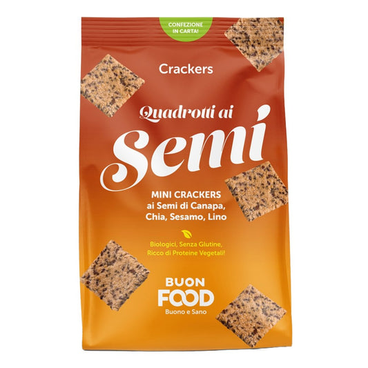 Quadrotti di Semi 200 gr. - 4Nutrition